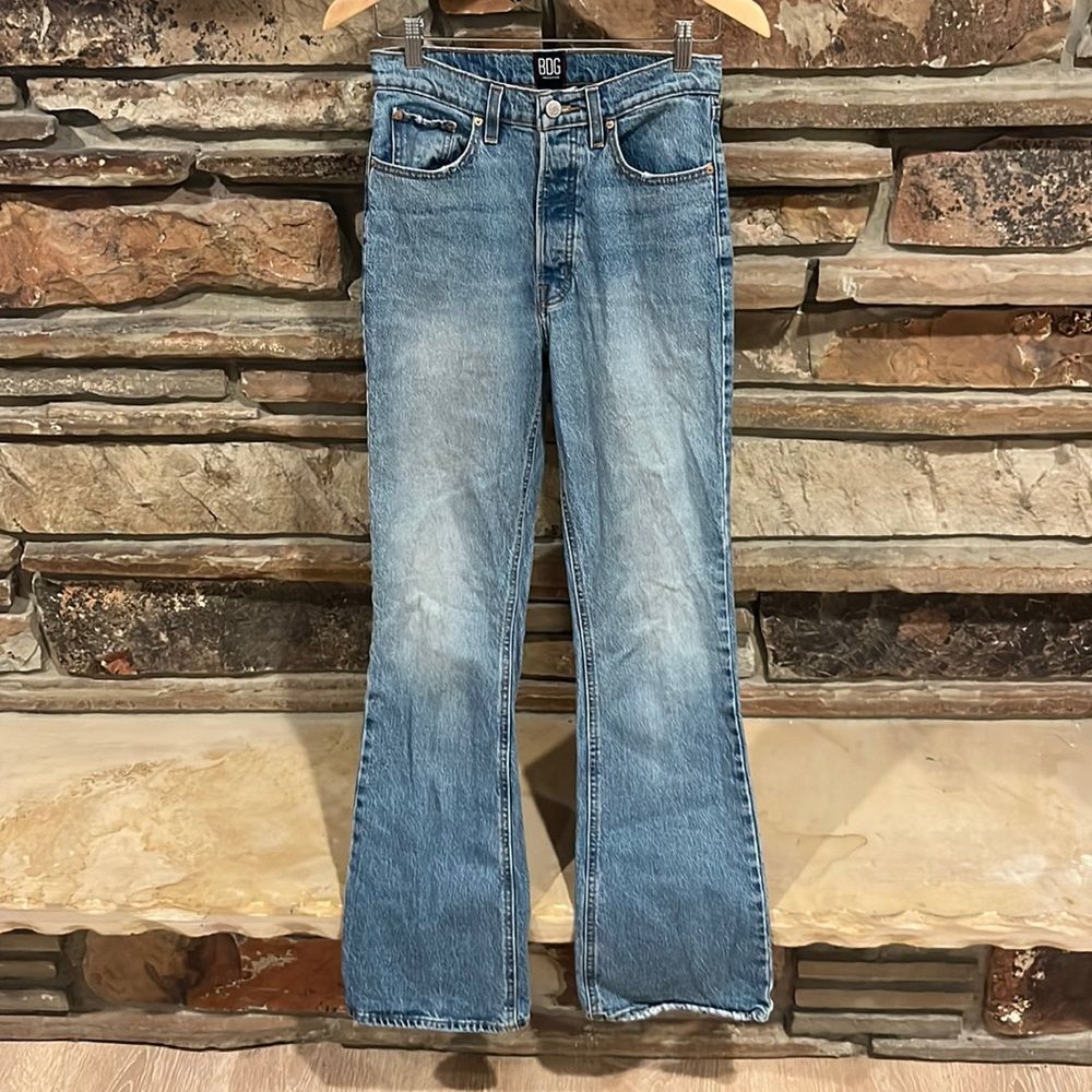 BDG Urban Outfitters Super High Rise Flare Jeans